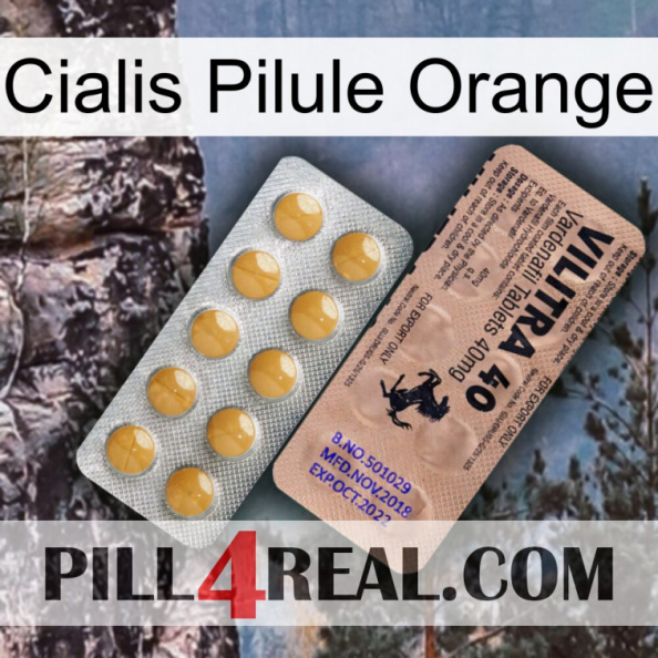 Cialis Orange Pill 41